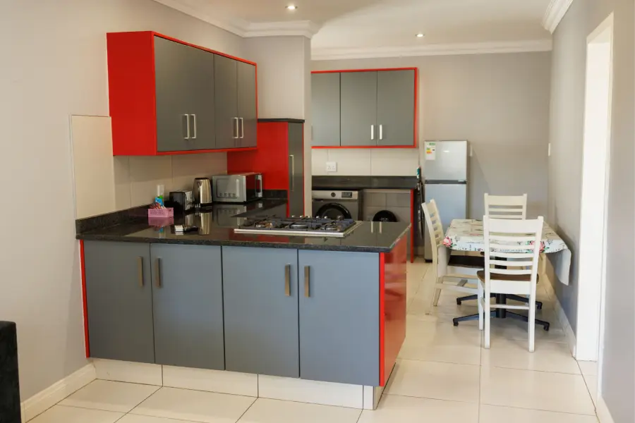 The fully equipped kitchen at Goedehoop 2